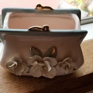 Vintage ceramic purse